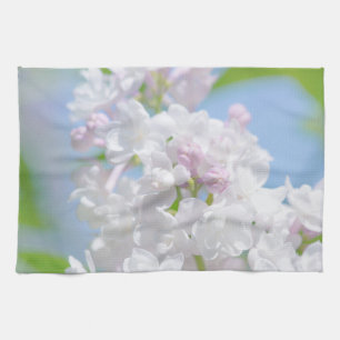 Linge De Cuisine Fleurs Lilac