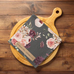 Linge De Cuisine Fleurs Pastel Modernes & Cadeau Personnalisé Kraft<br><div class="desc">Fleurs Pastel Modernes & Cadeau Personnalisé Kraft</div>