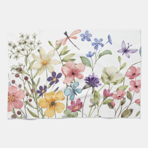 Linge De Cuisine Fleurs sauvages