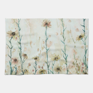 Linge De Cuisine Fleurs sauvages Vintages Boho