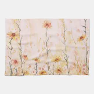 Linge De Cuisine Fleurs sauvages Vintages Boho