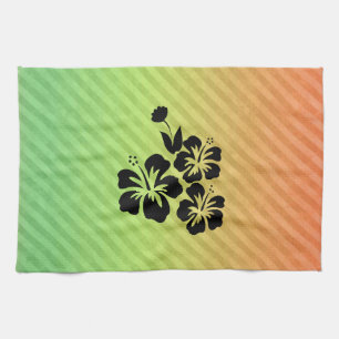 Linge De Cuisine Fleurs tropicales