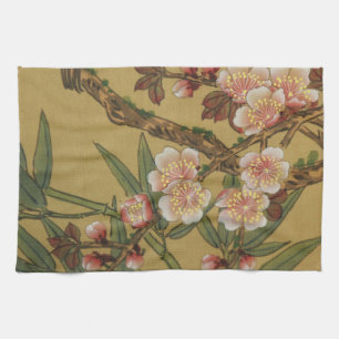 Linge De Cuisine Fleurs vintages de cerises Fleurs japonaises asiat