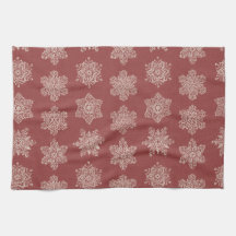 Flocons de neige hivernaux en dentelle - Noël soph