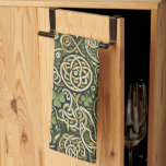 Linge De Cuisine Floraison Celtique<br><div class="desc">Celtic Bloom ressemble à un printemps qui s'éveille dans une terre ancienne où le folklore respire encore. Les nœuds celtiques entrelacés évoquent une musique qui boucle, se tisse et revient sur elle-même comme une tapisserie vivante de mélodie. Les tons verts vifs rappellent les danses endiablées au violon et la chaude...</div>