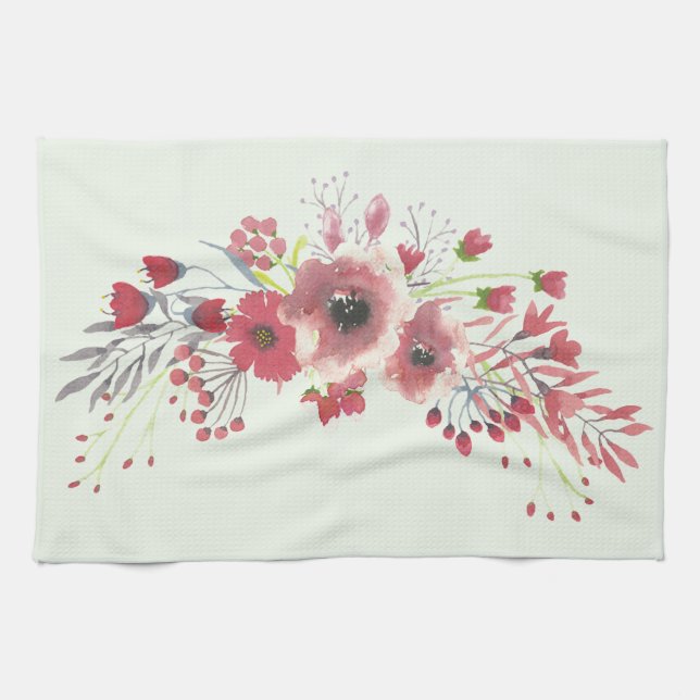 Linge De Cuisine Floral (Horizontal)