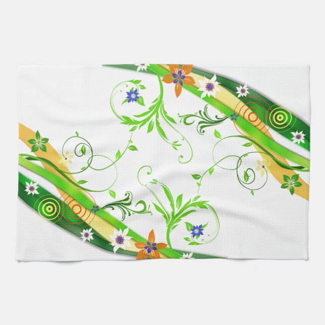 Linge De Cuisine Floral (Horizontal)
