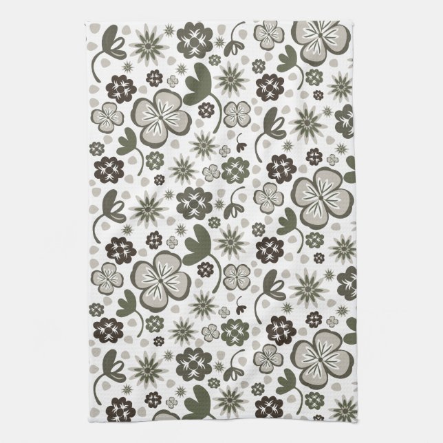 Linge De Cuisine Floral (Vertical)