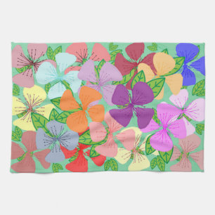 Linge De Cuisine Floral de fantaisie