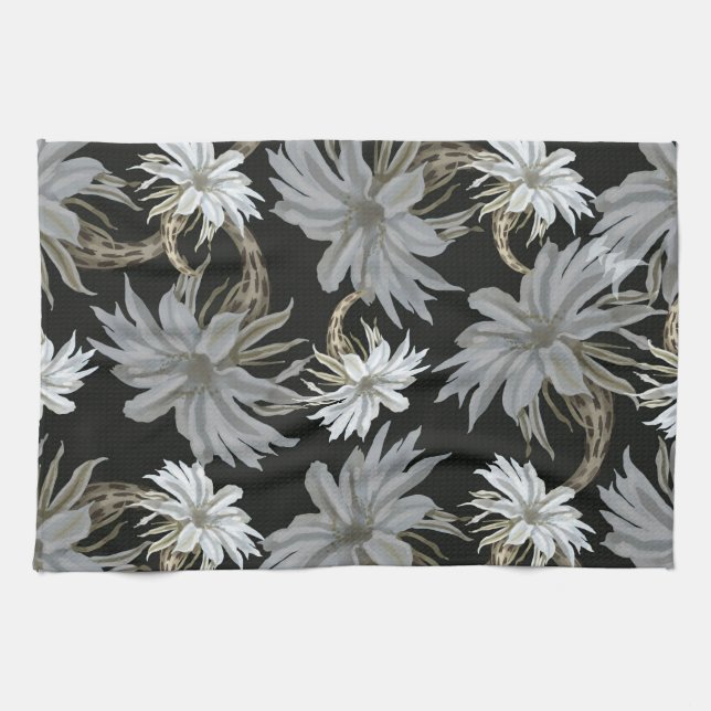 Linge De Cuisine Floral esthétique (Horizontal)