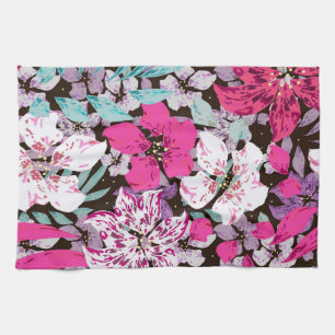 Linge De Cuisine Floral esthétique