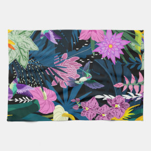Linge De Cuisine Floral esthétique