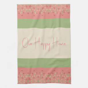 Linge De Cuisine Floral rose rose rose rose