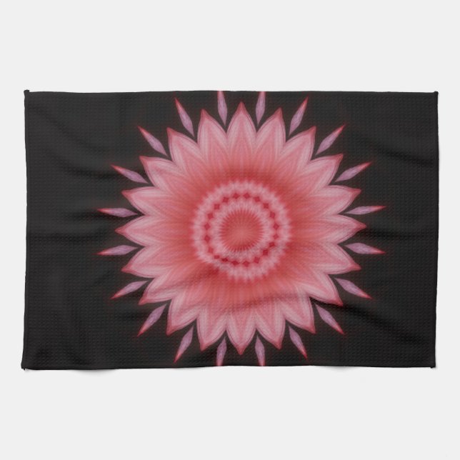 Linge De Cuisine Flower Mandala (Horizontal)