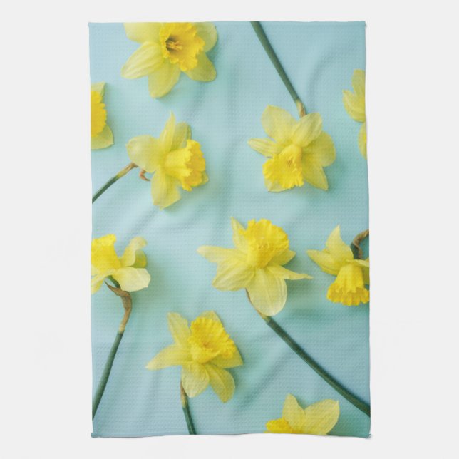 Linge De Cuisine Flowers (homonymie) | Daffodils (Vertical)