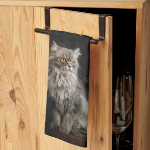 Linge De Cuisine Fluffy Gris