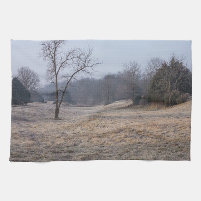 Linge De Cuisine Foggy Meadow (Horizontal)