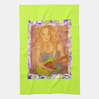 Linge De Cuisine folk rock girl goutte