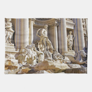 Linge De Cuisine Fontaine de Trevi Rome Photographie
