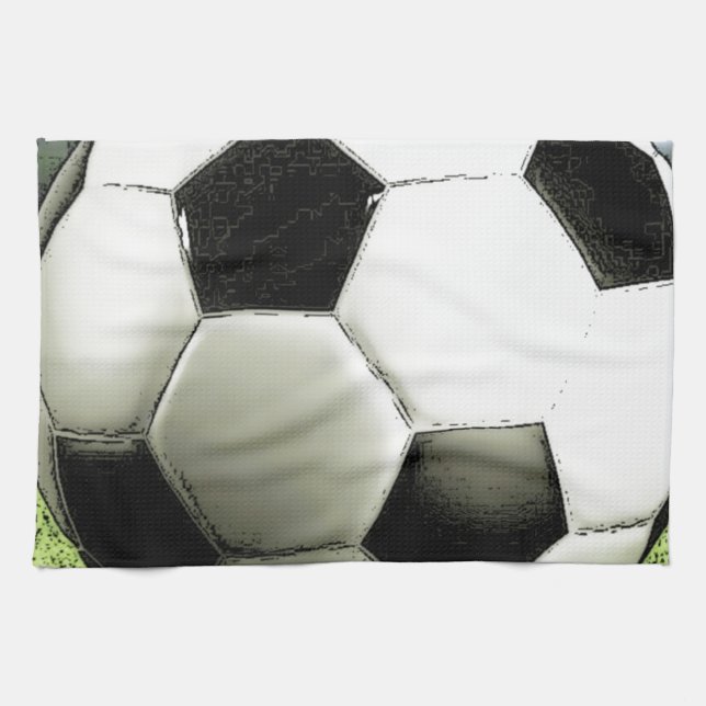 Linge De Cuisine Football (Horizontal)