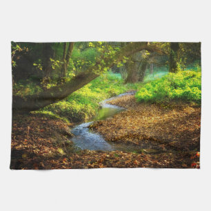 Linge De Cuisine Forest Creek Belle nature Paysage Photo