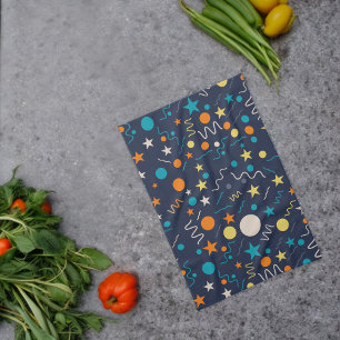 Linge De Cuisine Formes Confetti