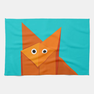 Linge De Cuisine Fox mignon lumineux d'origami