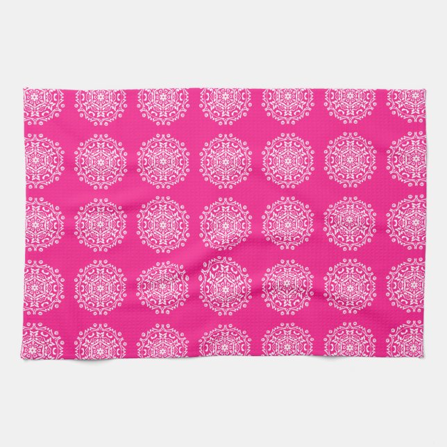 Linge De Cuisine Foxglove Mandala (Horizontal)