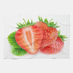 Linge De Cuisine Fraises