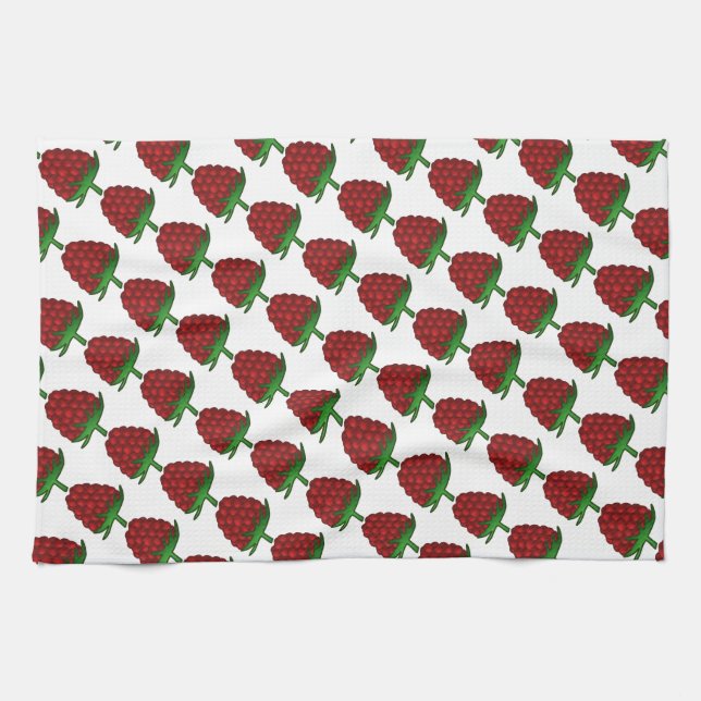 Linge De Cuisine Framboise (Horizontal)