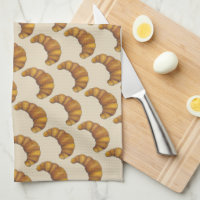 Français Croissant Butte Flaky Hot Pastry Footy