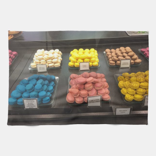 Linge De Cuisine Français Macarons | Paris, France (Horizontal)