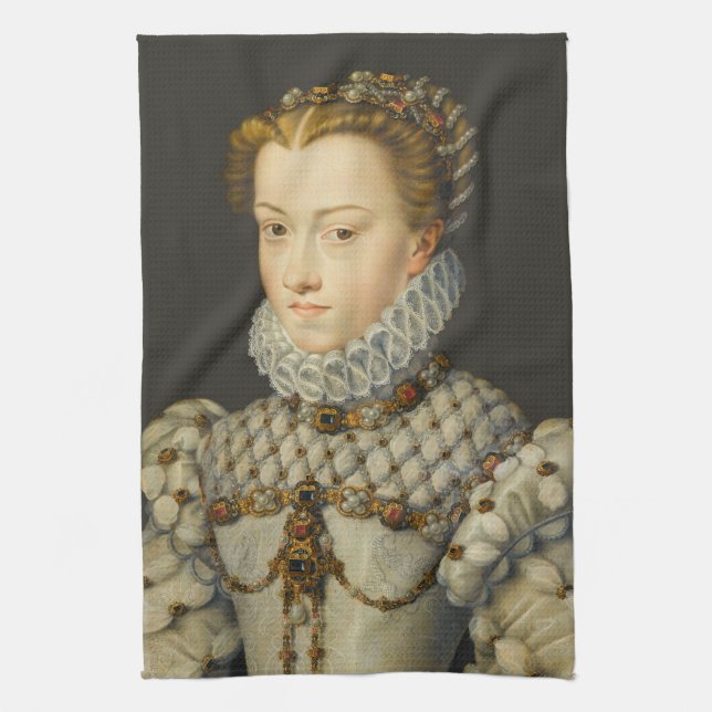 Linge De Cuisine Francois Clouet - Elisabeth d'Autriche (Vertical)