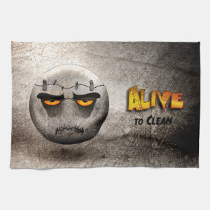 Linge De Cuisine Frankenmoji Vintage