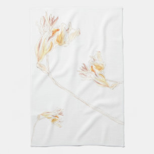 Linge De Cuisine Freesia No. 3 séché