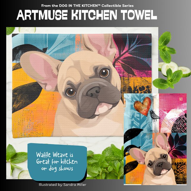 Linge De Cuisine FRENCHIE Bouledogue Français (Créateur téléchargé)