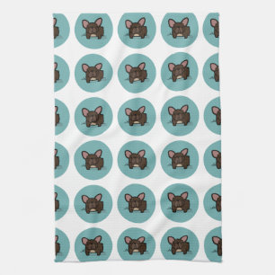 Linge De Cuisine Frenchie Brindle