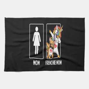 Linge De Cuisine Frenchie Gift Maman avec maman française unique