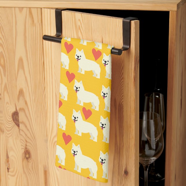 Linge De Cuisine Frenchie Lover (Pliage en tiers)