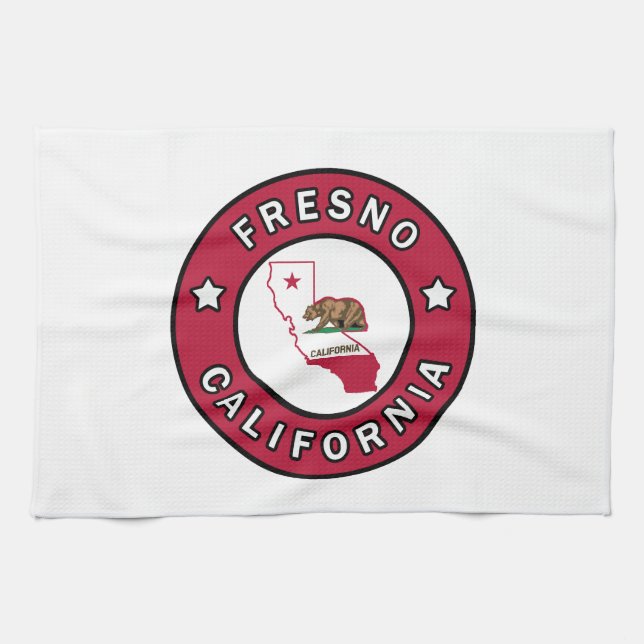 Linge De Cuisine Fresno Californie (Horizontal)