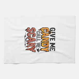 Linge De Cuisine Friandises d'Halloween Donnez-moi des bonbons Appe