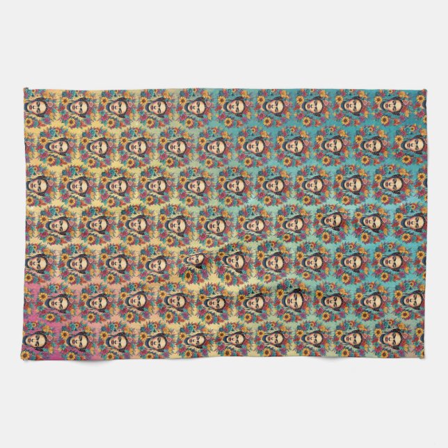 Linge De Cuisine Frida Kahlo (Horizontal)