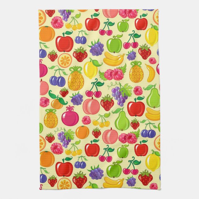 Linge De Cuisine Fruit (Vertical)