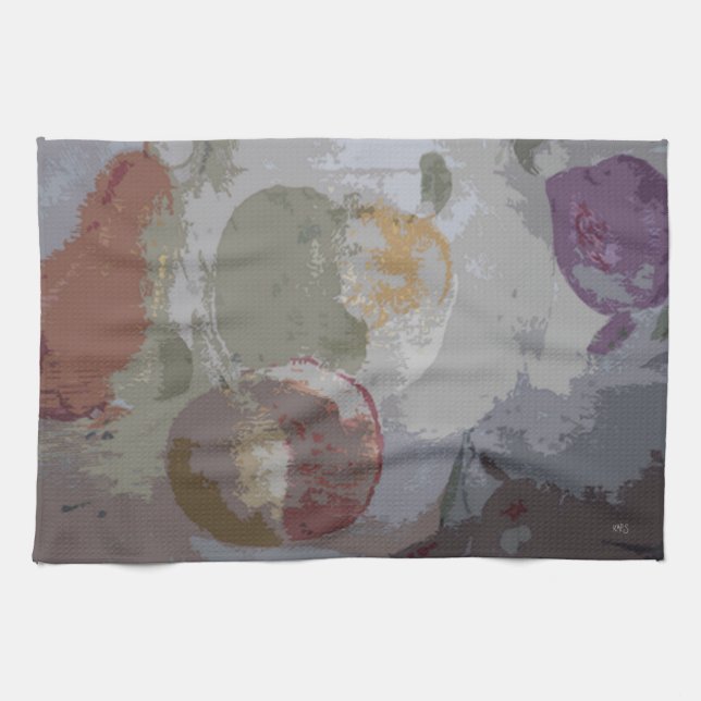 Linge De Cuisine Fruit Abstrait #5 (Horizontal)