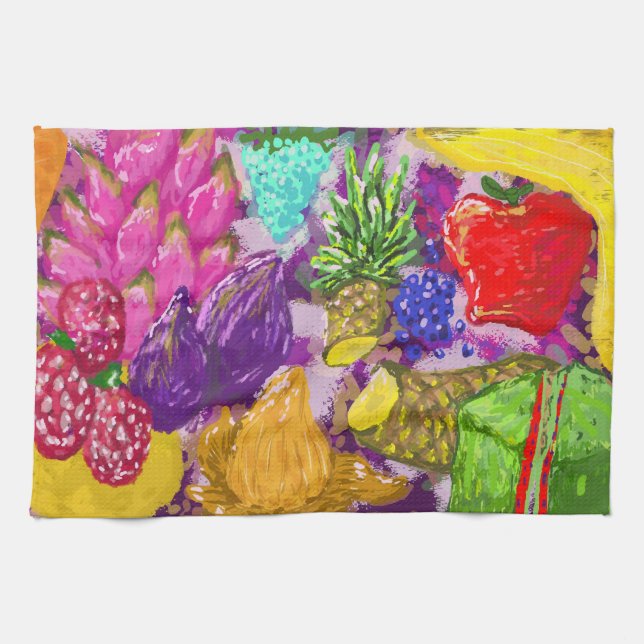 Linge De Cuisine Fruit Art Arrangement (Horizontal)