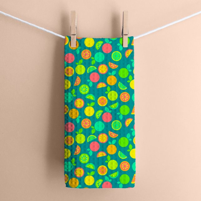 Linge De Cuisine Fruit d'agrumes de jument vert (Créateur téléchargé)