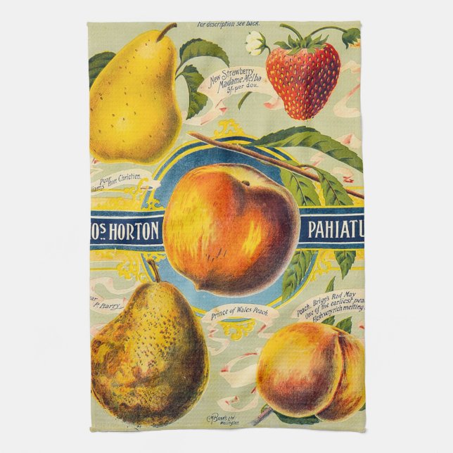 Linge De Cuisine Fruit néo-zélandais (Vertical)