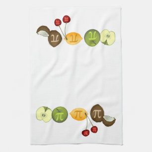Linge De Cuisine Fruit Pi, Pi sur divers fruits