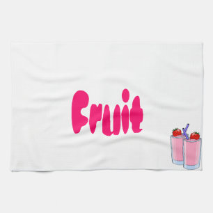 Linge De Cuisine Fruit Sweet Smoothie Fraise Dessert Destinée