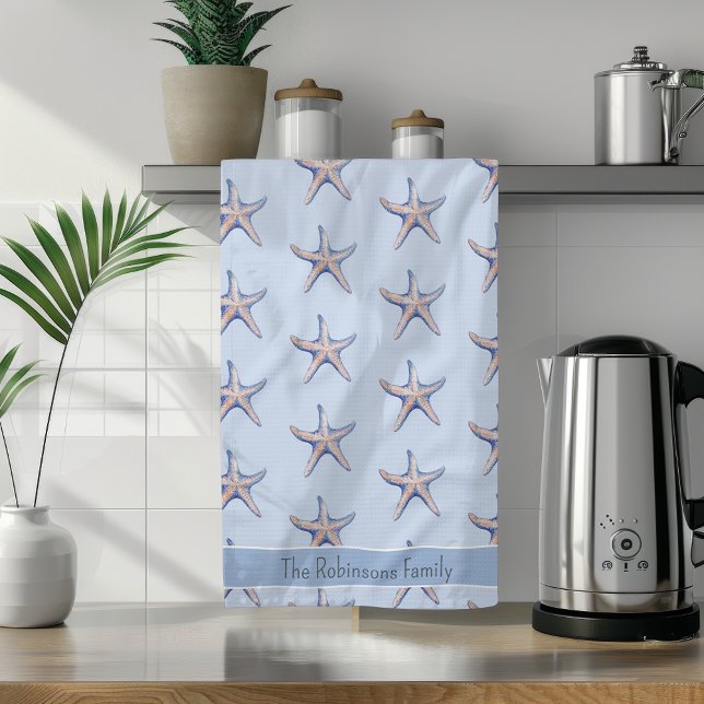 Linge De Cuisine Fruit tropical Motif citron Nom de famille personn (Créateur téléchargé)